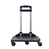 Mr. Peanut's Spinner Wheelbase Luggage Cart with pull-handle for easy rolling