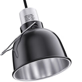 MRREPTILE Reptile Light Fixture dome assembly showing even heat distribution for terrariums