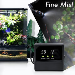 MRREPTILE terrarium professional humidifier installation image demonstrates easy routing