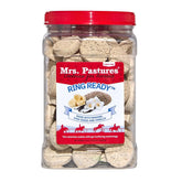 Mrs Pastures Ring Ready Cookies for Horses close-up—crispy training treat.
