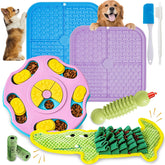 MRSOHRET 9-pack interactive dog toy set overview promotes enrichment and mental exercise.