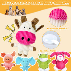 MRSOHRET plush pig toy squeaker promotes focused play and boredom relief.