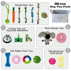 MRSOHRET toothbrush rubber toys clean teeth during playtime and soothe gums