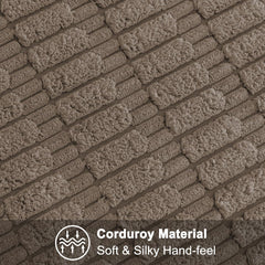 Muamar dog bed cover on sofa protects furniture from spills and scratches.