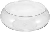 Musaner clear fish bowl vase round-design, ideal for modern decor and aquatic display.