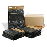 Mutt Mitt Singles bags pack ready for two dog stations enabling easy cleanup