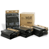 Mutt Mitt Singles packaging view demonstrates ready-to-use bags for quick, cleaner pickups.