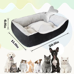 MUYG bed soft plush close-up highlighting gentle, plush surface for comfort.