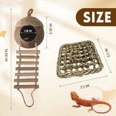 MUUG gecko hammock cozy spot supports temperature balance and resting.