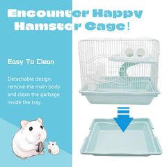 MUYG cage tray designed for easy cleaning and low maintenance