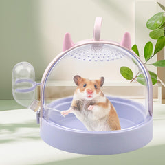 MUYG hamster cage silent design reduces noise during travel