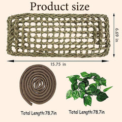 MUYG reptile vine decoration adds naturalistic habitat vines for climbing.