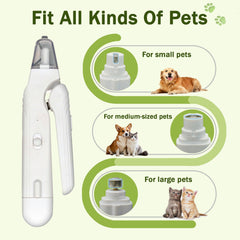 MUZMDNI dog nail clippers stainless steel closeup for clean cuts