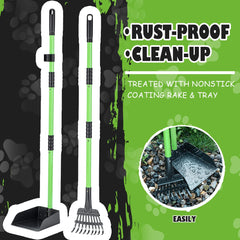 MXF pooper scooper easy-assembly design speeds cleanup after walks