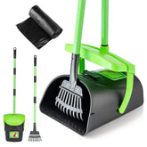 MXF Pooper Scooper swivel-bin with rake kit ready for quick yard cleanup after dogs