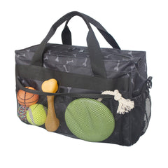MYDAYS Dog Travel Bag padded handle adds comfort when carrying a loaded tote.