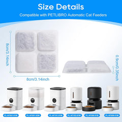 MyfatBOSS desiccant bag compatible with PLAF001 preserves kibble freshness.