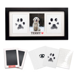MYPAWLETS paw print frame and ink pads for simple, mess-free keepsake creation