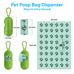 MYPIN 135-count litter bags to reduce odor during disposal