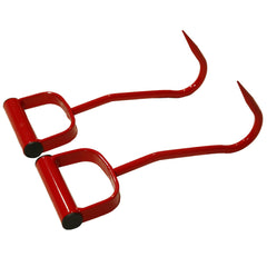 Myskuasin durable steel hay hook provides reliable leverage for heavy bale movement