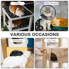 Namalu star-pattern pet mat highlights stylish design and warmth