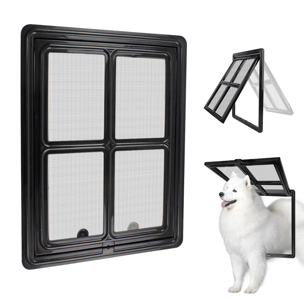 NAMSAN dog screen door 12 x 16 inner opening for easy pet access.