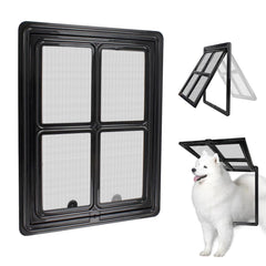 NAMSAN dog screen door 12 x 16 inner opening for easy pet access.