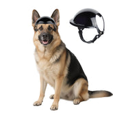 NAMSAN large dog helmet front view offers secure fit for outdoor adventures.