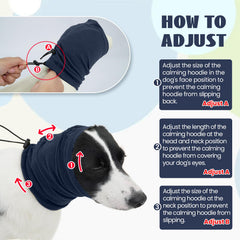 Nanaki dog ear wrap in warm breathable fabric for comfortable protection.