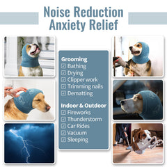 Nanaki ear wrap provides noise protection during fireworks