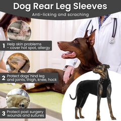 Nanaki dog wound care shirt abdomen area cover supports post-surgery protection and comfort.