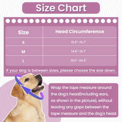 Nanaki warmth-focused ear wrap in cold weather keeping dog's ears cozy.