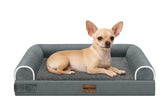 NANUYA small dog bed with egg-crate foam for joint comfort