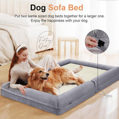 NANUYA three-sided bolster supports head and neck for cozy lounging
