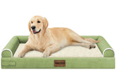 NANUYA large dog bed orthopedic foam closeup highlighting supportive comfort for joints