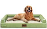 NANUYA orthopedic dog bed top view shows supportive foam core for joints