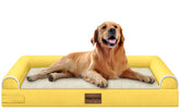 NANUYA large-dog-bed-orthopedic-foam demonstrates even weight distribution for joint comfort.