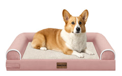 NANUYA medium large dog bed with egg crate foam for joint support