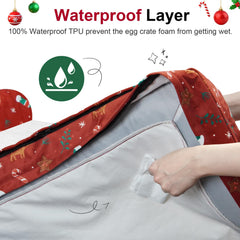 NANUYA removable cover with zippers enables quick washing and maintenance.