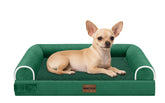 NANUYA small dog bed egg-crate foam closeup for orthopedic comfort
