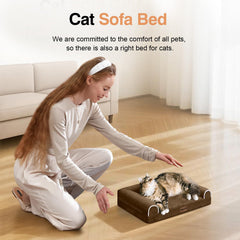 NANUYA three-sided bolster supports neck and head for a secure feel