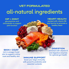 Native Pet 11-in-1 dog vitamins dry-powder texture highlights high-potency nutrition