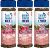 Natural Balance Mini Rewards salmon flavor close-up for tasty training rewards.