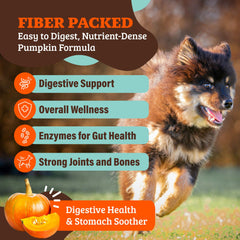 Natural Dog Company granules rehydrated with meals to retain moisture and nutrition.