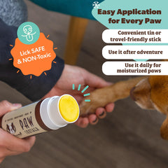 Natural Dog Company Paw Soother Balm Bundle packaging showing travel sticks and balm.