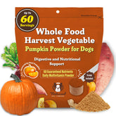 Natural Dog Company pumpkin-digestive-topper served over kibble supports gut-friendly nutrition.