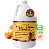 Natural Dog Company sensitive-skin-shampoo-gallon-bottle offers salon-quality cleansing for multi-dog homes.