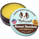 Natural Dog Company Snout Soother Tin ready for daily nose moisturization.