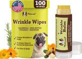 Natural Dog Company wrinle balm bundle image shows a complete facial care kit for wrinkles