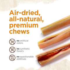 Natural Farm air-dried process preserves flavor and texture for chews